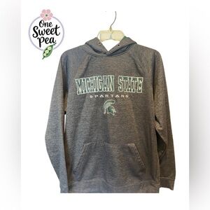 Michigan State Spartans Charcoal Hoodie